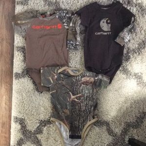 Lot of baby/toddler camo and hunting clothing.